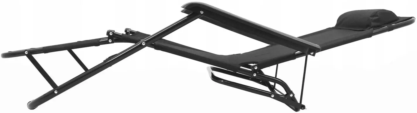 Шезлонг GardenLine LEZ7838 (Black)