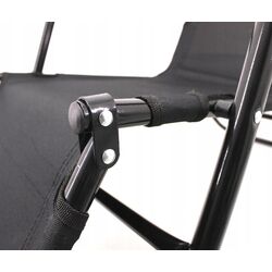 Шезлонг GardenLine LEZ7838 (Black) Thumb