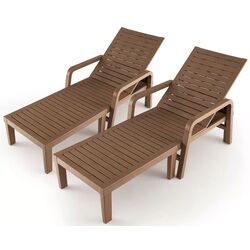 Sezlong GardenLine ZUM6416 (Light Brown) Thumb