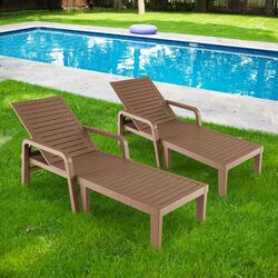 Sezlong GardenLine ZUM6416 (Light Brown) Thumb