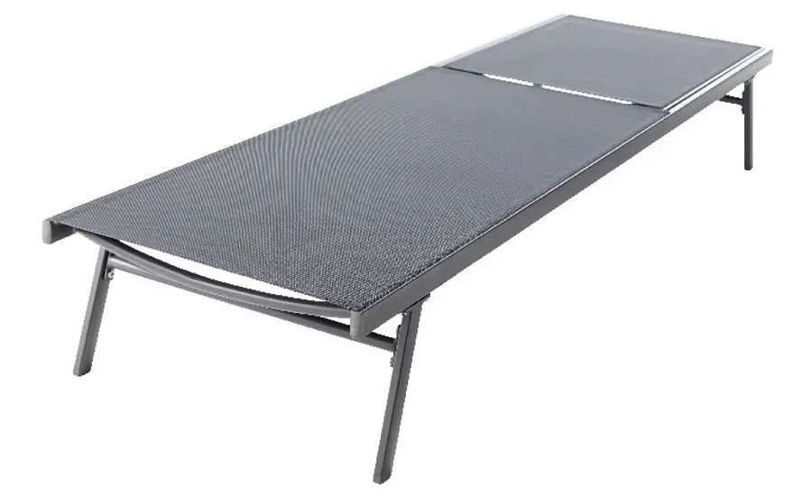 Шезлонг GoodHome Alona Ebony (Gray)