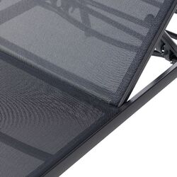 Шезлонг GoodHome Alona Ebony (Gray) Thumb