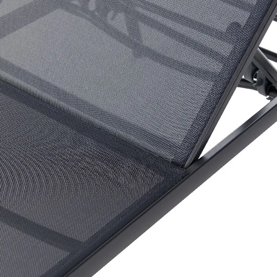 Шезлонг GoodHome Alona Ebony (Gray)