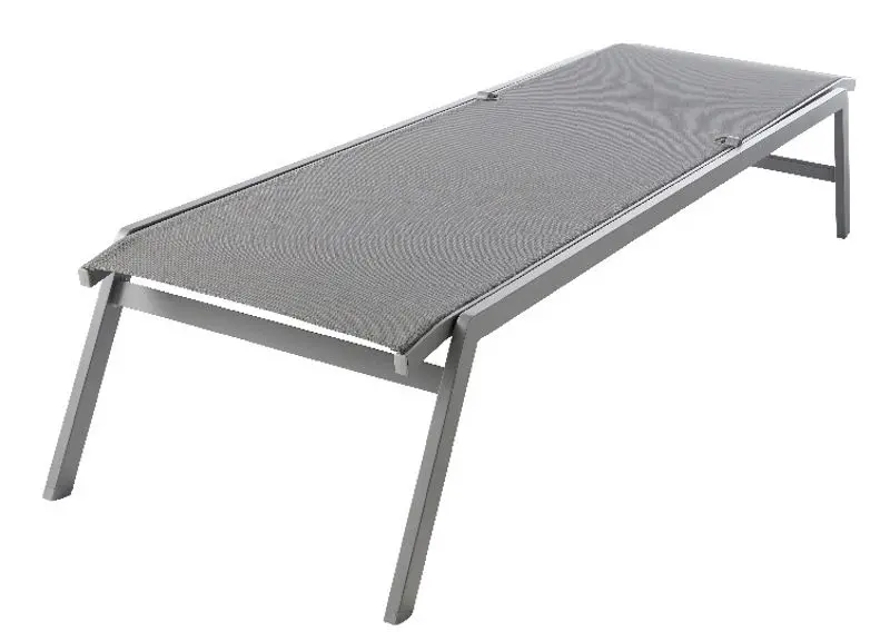 Шезлонг GoodHome Batz (Steel Gray)