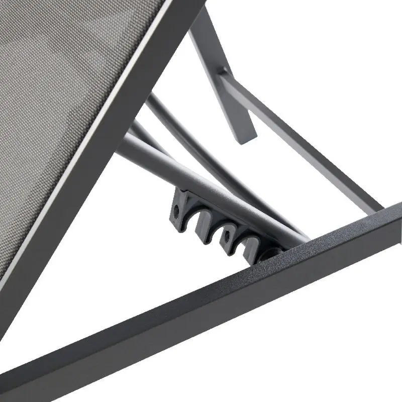 Шезлонг GoodHome Batz (Steel Gray)