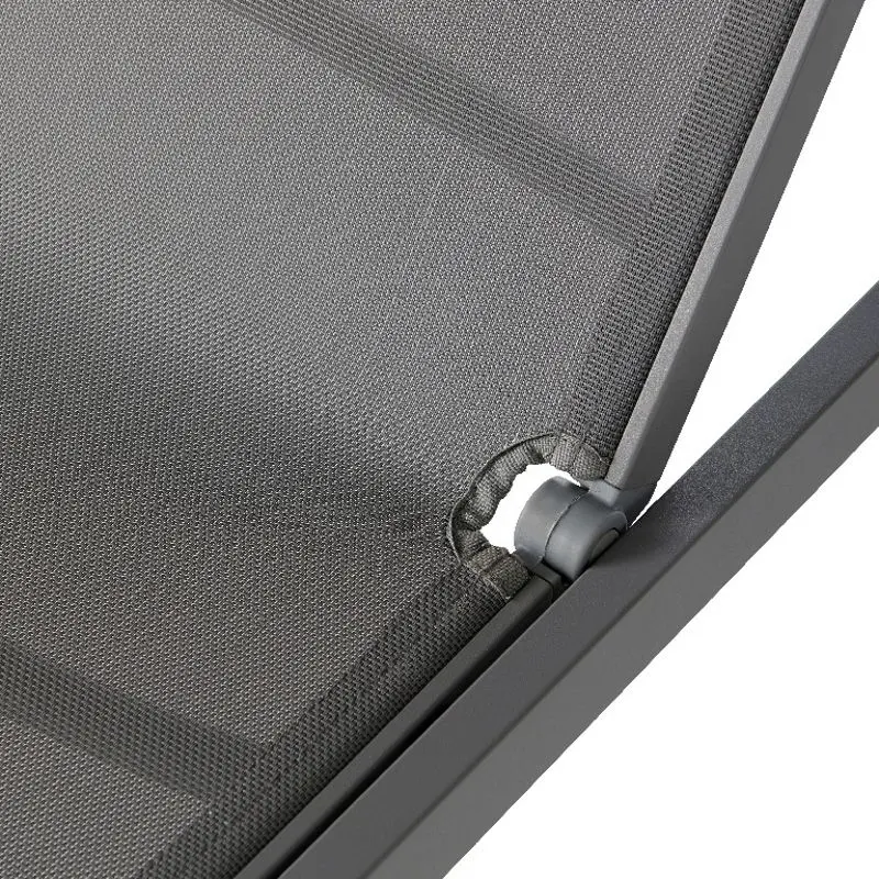 Шезлонг GoodHome Batz (Steel Gray)