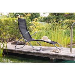 Sezlong GreeMotion 192x100 (Black)