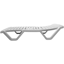 Шезлонг Heniver Ocean 180x61x45 (White) Thumb