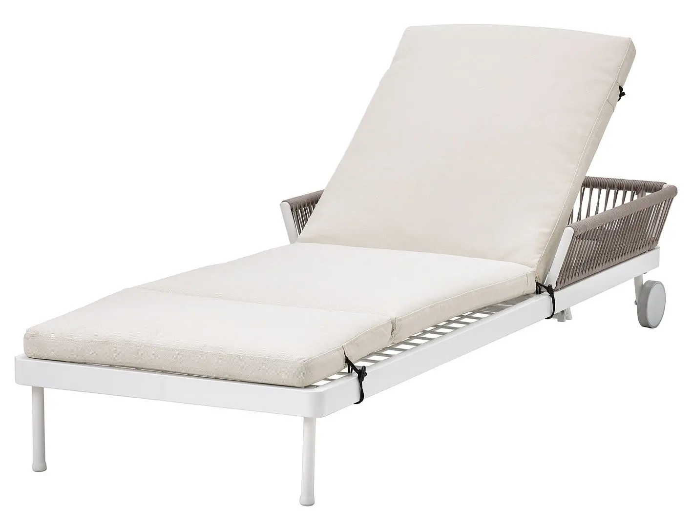 Sezlong Ikea Segeron (Alb/Bej/Froson/Duvholmen Bej)