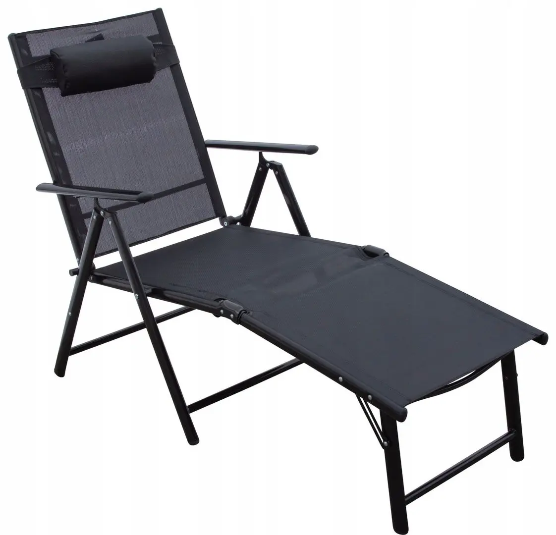 Шезлонг Jumi OM-281653 (Black)