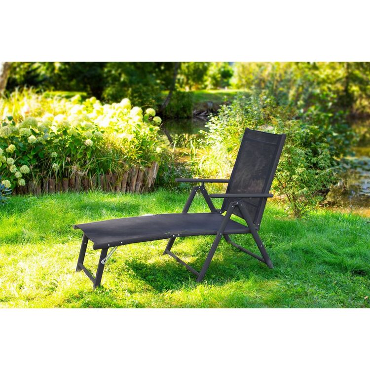 Шезлонг Jumi OM-281653 (Black)