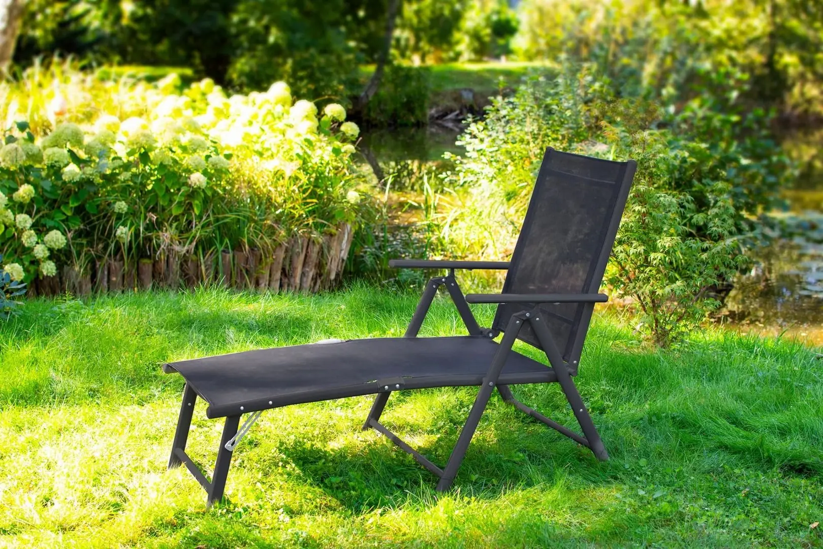 Шезлонг Jumi OM-281653 (Black)