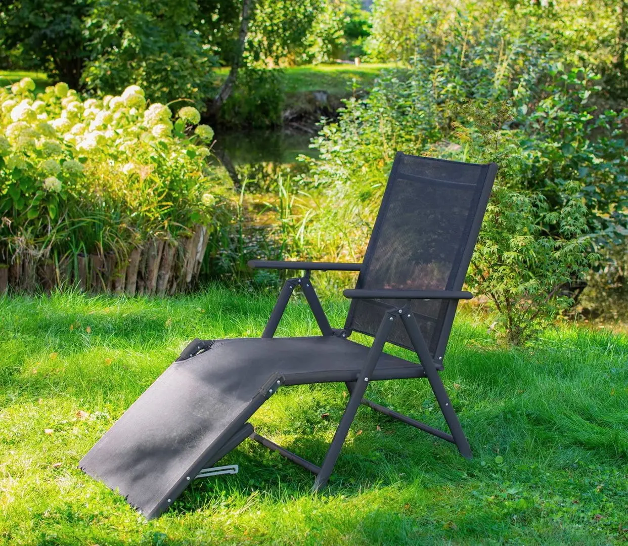 Шезлонг Jumi OM-281653 (Black)