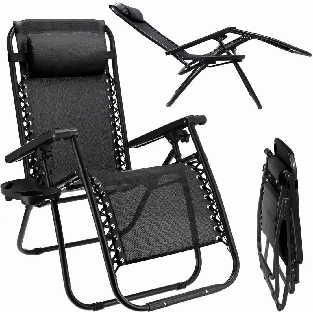 Sezlong Jumi OM-282025 (Black)