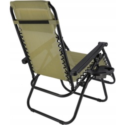 Шезлонг Jumi OM-282032 (Olive) Thumb