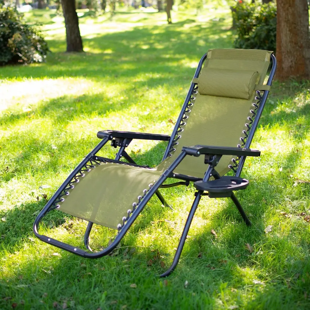 Шезлонг Jumi OM-282032 (Olive)