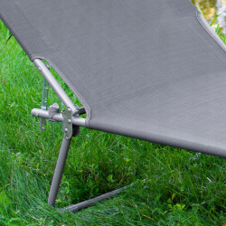 Шезлонг Jumi OM-282124 (Grey) Thumb