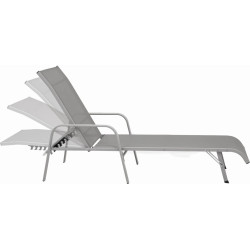 Шезлонг Jumi OM-358126 (Grey) Thumb