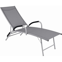 Шезлонг Jumi OM-358157 (Grey) Thumb