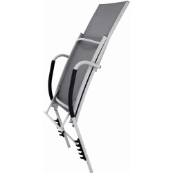 Шезлонг Jumi OM-358157 (Grey) Thumb