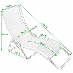 Sezlong Jumi OM-719293 (Grey) Thumb