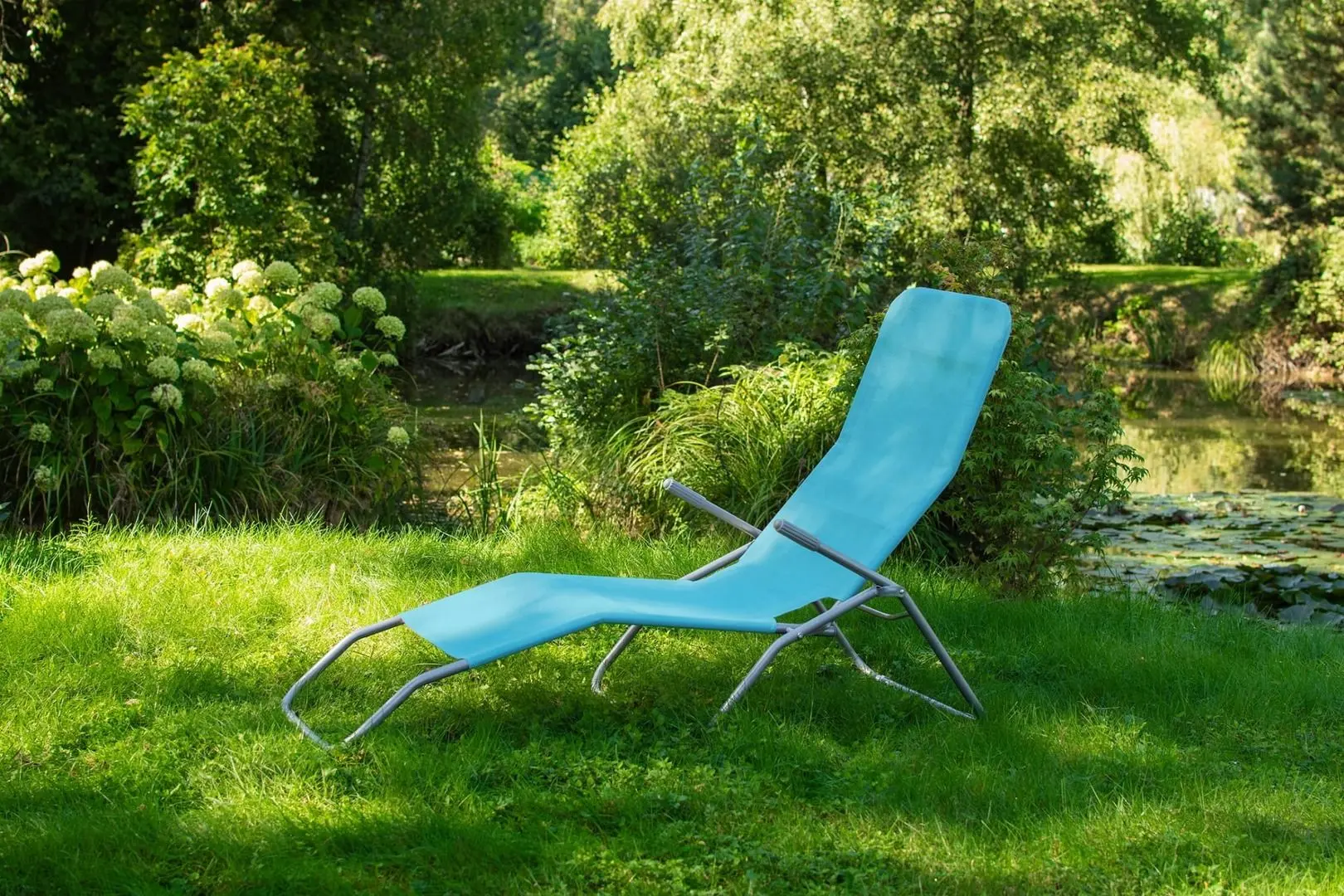 Sezlong Jumi Sloth OM-719279 (Blue/Grey)