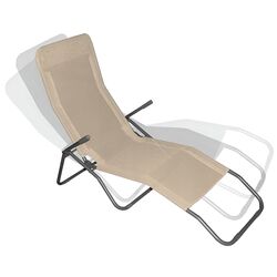 Sezlong Jumi Sloth OM-719316 (Beige/Grey) Thumb