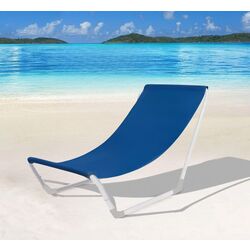 Sezlong Malatec 23563 (Blue/White)