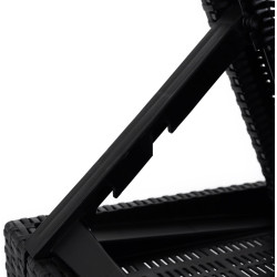 Шезлонг Mebel Elite Arizona (Black) Thumb