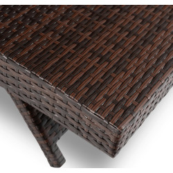 Шезлонг Mebel Elite Feliz (Brown/Beige) Thumb