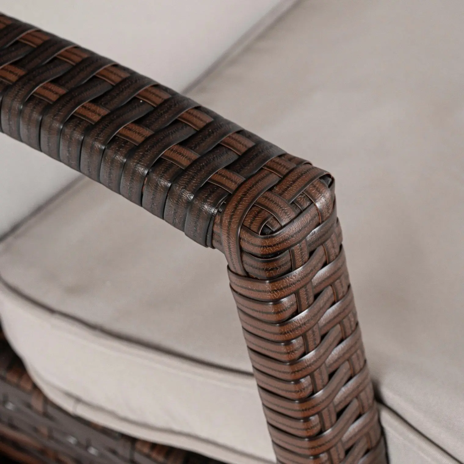 Шезлонг Mebel Elite Feliz (Brown/Grey) - 7