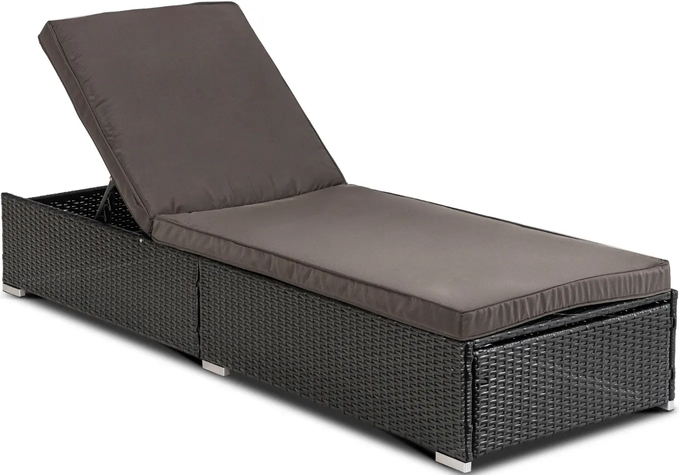 Шезлонг Mebel Elite Largo (Brown/Black) - 2