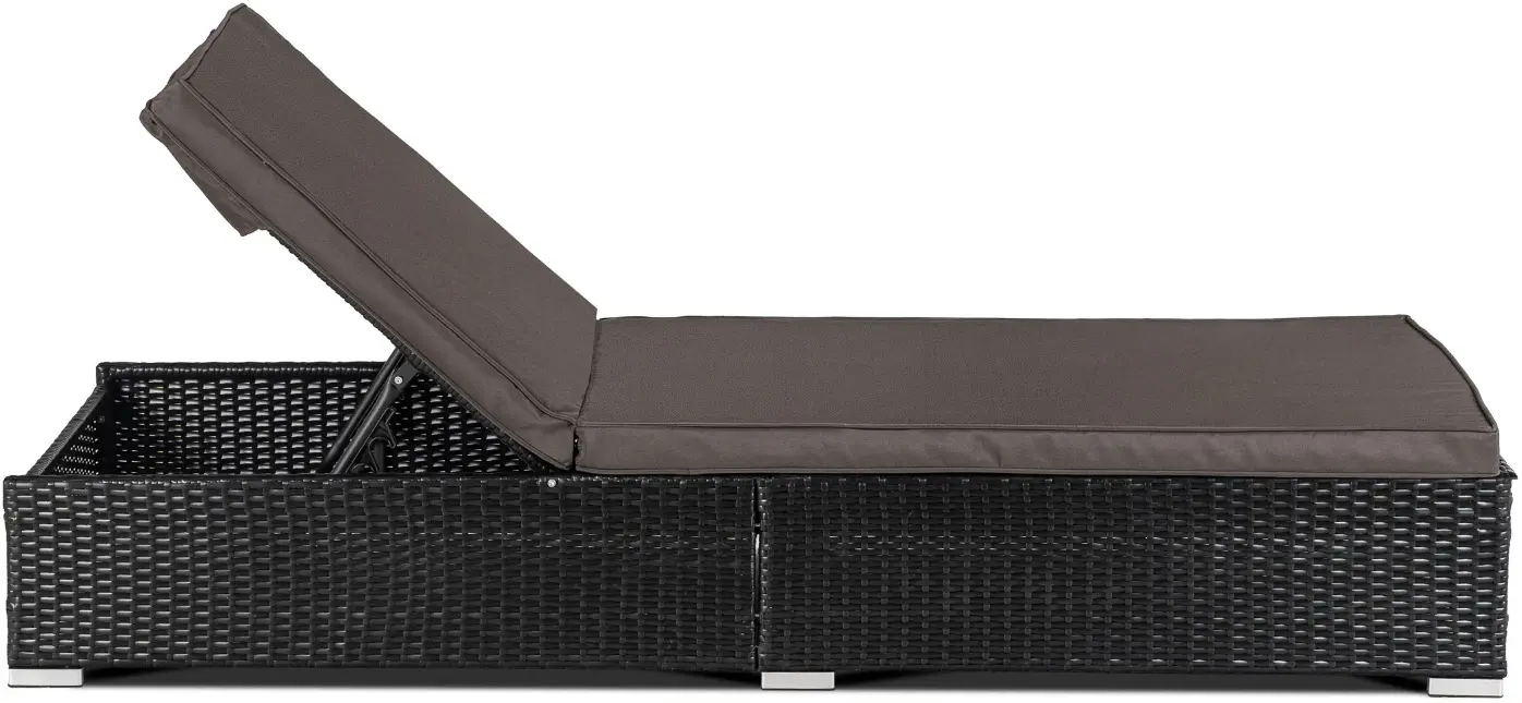 Шезлонг Mebel Elite Largo (Brown/Black) - 4