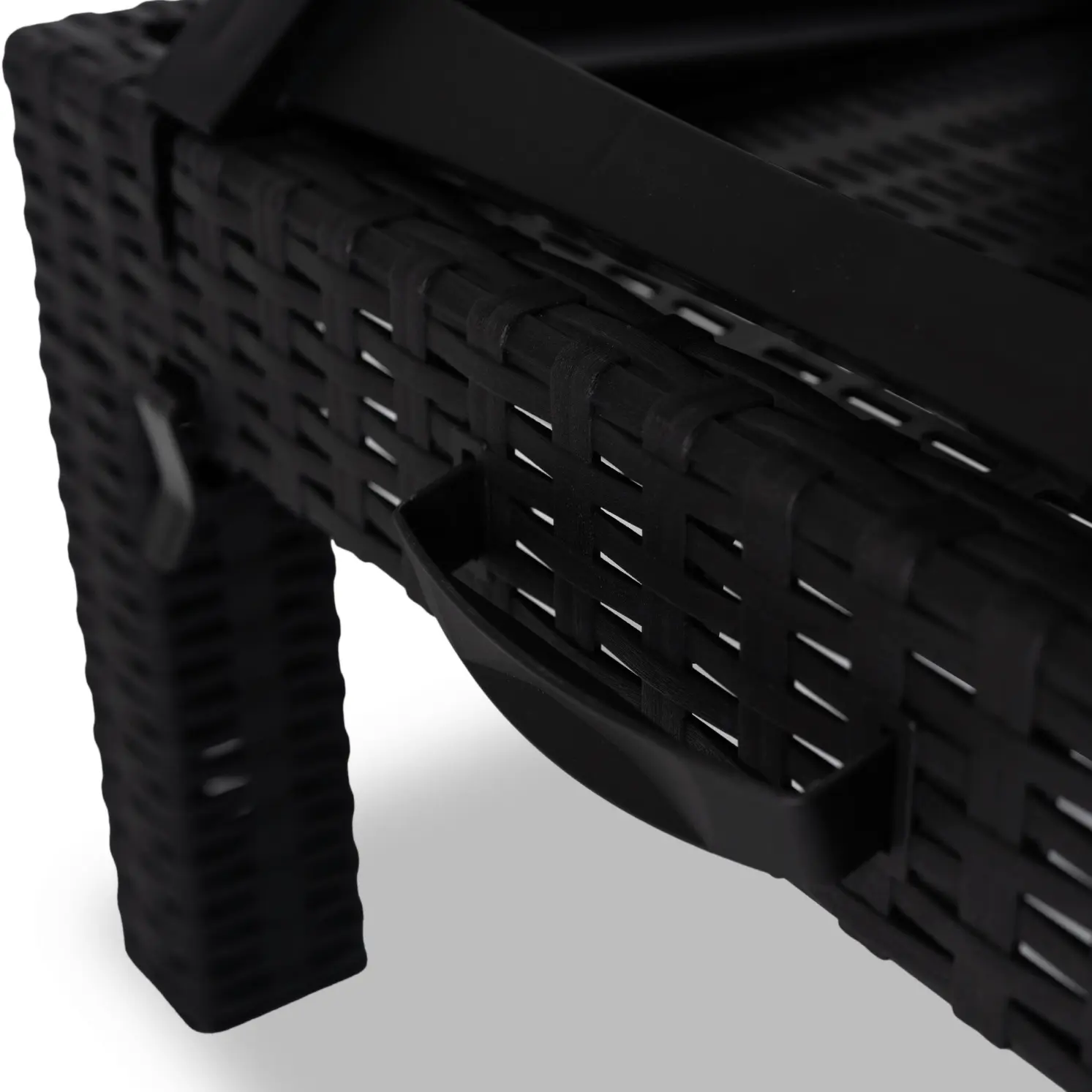 Шезлонг Mebel Elite Luizjana (Black/Grey) - 6
