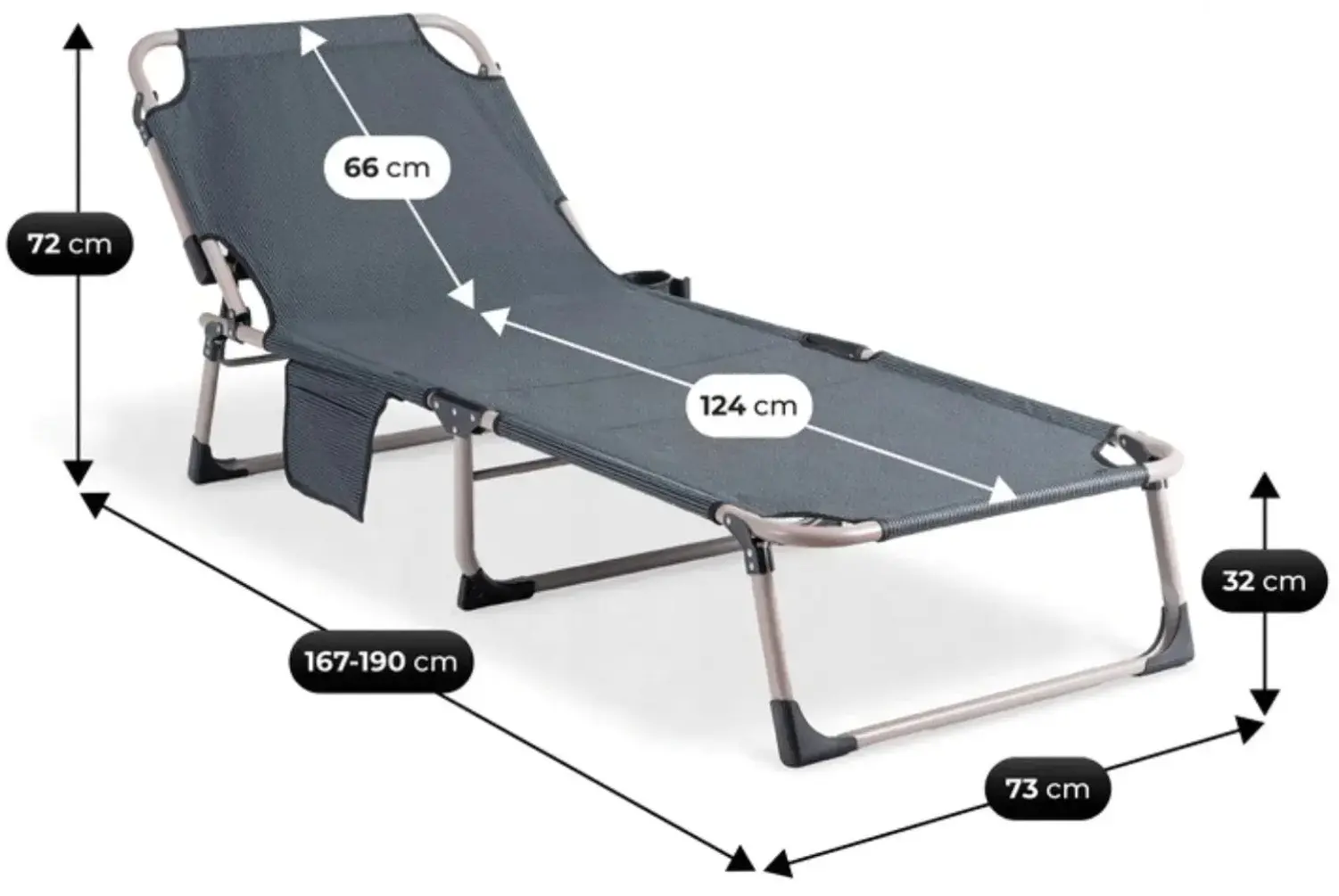 Sezlong Mebel Elite Saturn (Gray) - 2