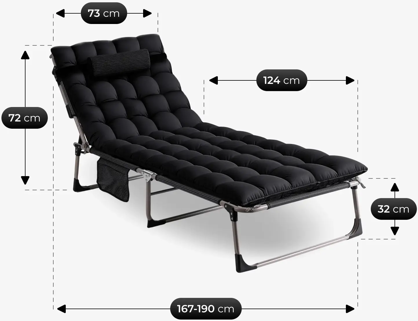 Sezlong Mebel Elite Venus (Black) - 3