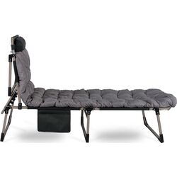 Шезлонг Mebel Elite Venus (Grey/Black) Thumb