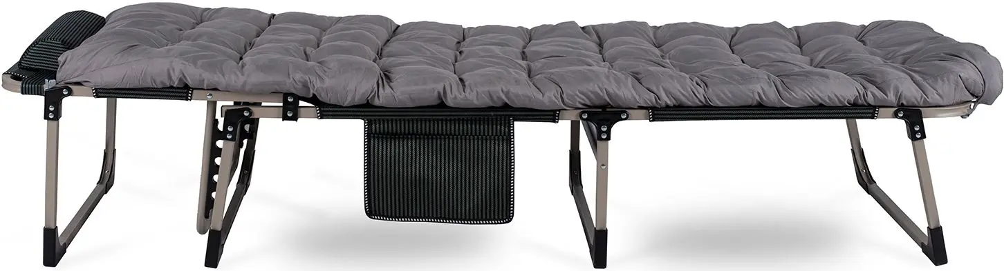 Шезлонг Mebel Elite Venus (Grey/Black)