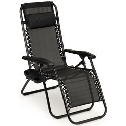 Шезлонг Modern Home KJF010CZ (Black) Thumb