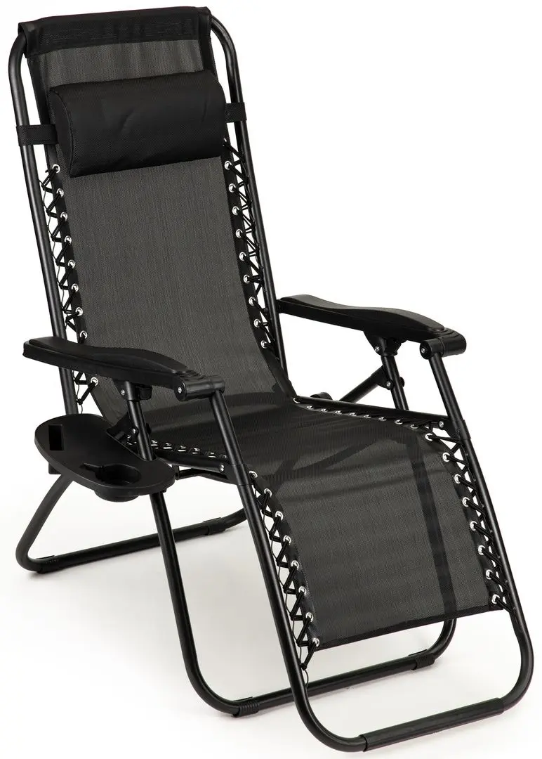 Шезлонг Modern Home KJF010CZ (Black) - 3