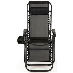 Шезлонг Modern Home KJF010CZ (Black) Thumb