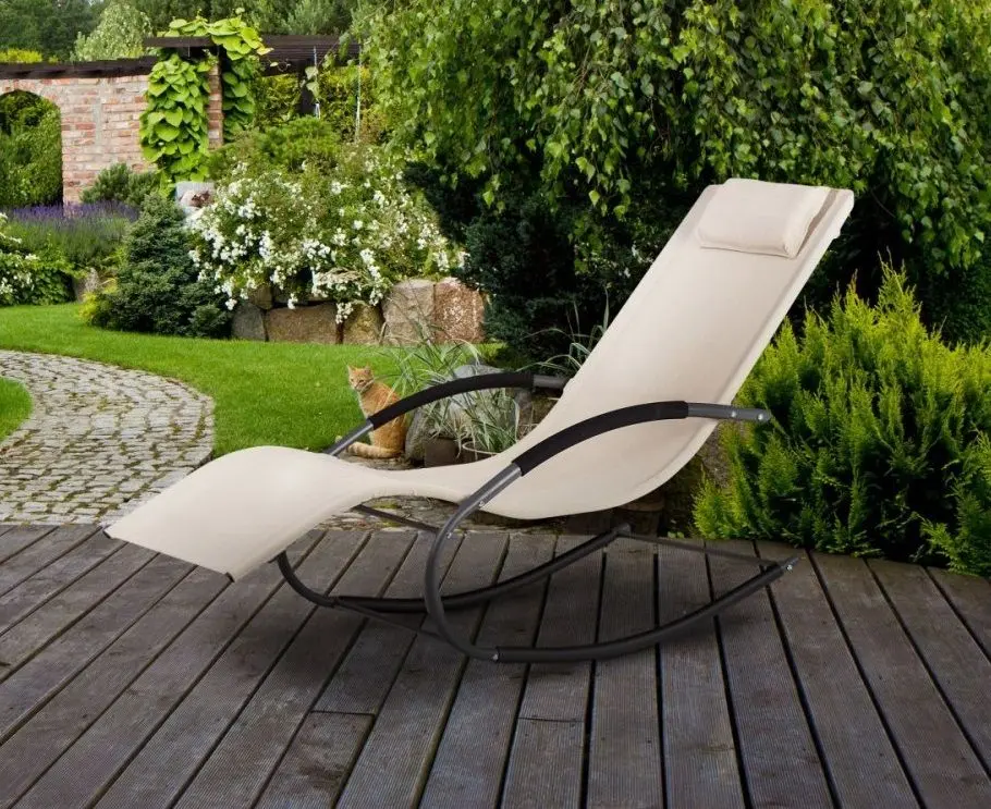 Sezlong Modern Home PL058 (Beige)