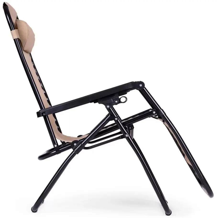 Sezlong Modern Home Zero Gravity ZRL009 (Beige/Black)