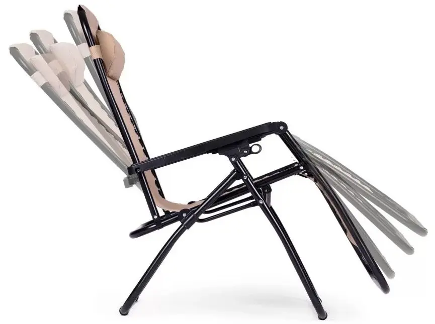 Sezlong Modern Home Zero Gravity ZRL009 (Beige/Black)