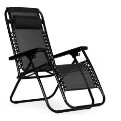 Шезлонг Modern Home ZRL009 (Black) Thumb