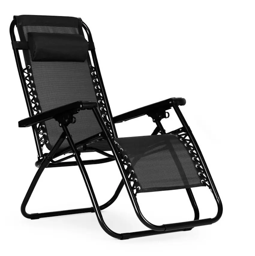 Шезлонг Modern Home ZRL009 (Black) - 2