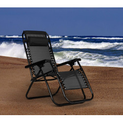 Шезлонг Modern Home ZRL009 (Black)