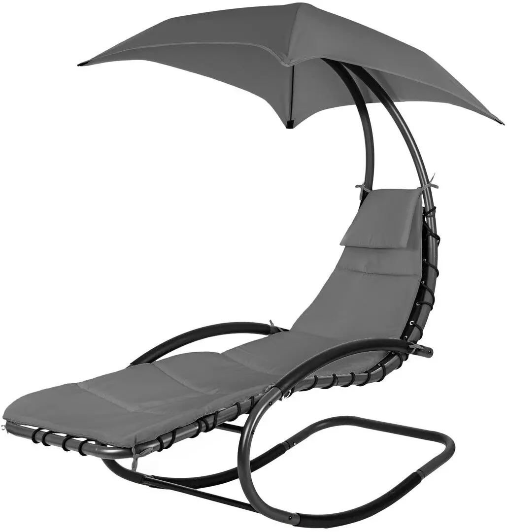 Sezlong cu copertina Modern Home PH158A (Grey)