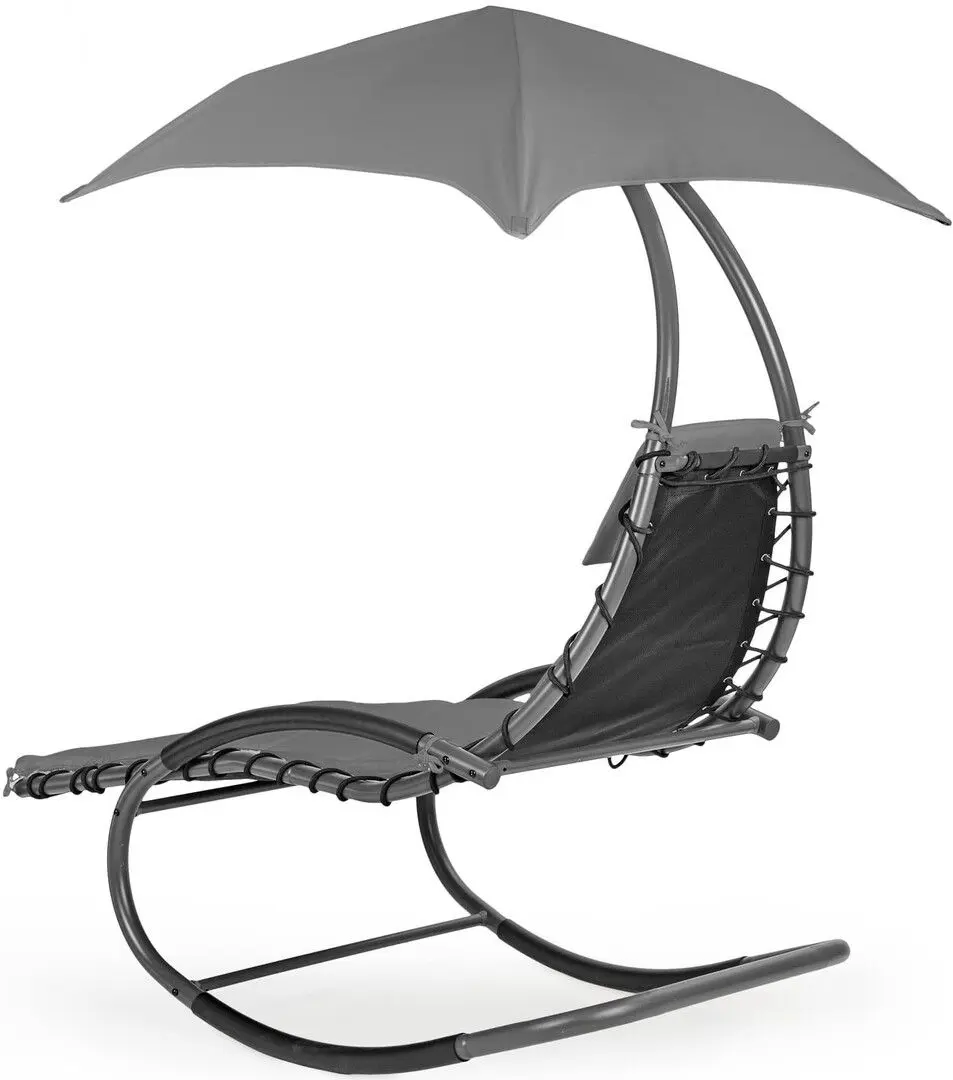 Sezlong cu copertina Modern Home PH158A (Grey)