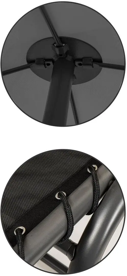 Sezlong cu copertina Modern Home PH158A (Grey)